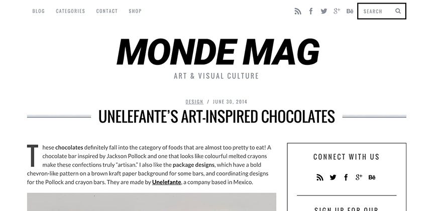 UNELEFANTE @MONDE MAG